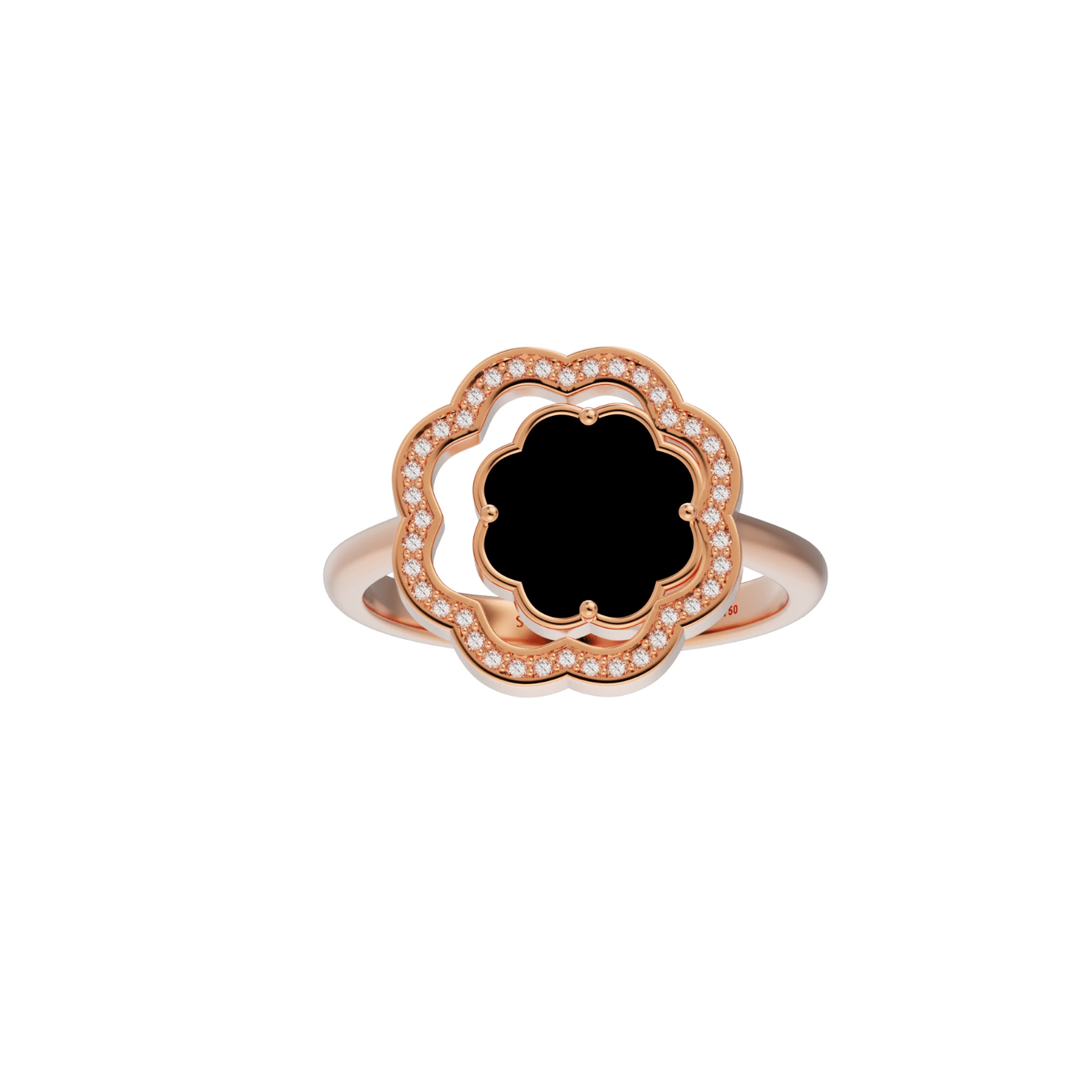 Renaissance Onyx Ring 18K Gold | STEPHANIE KALCK Paris