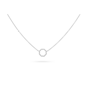 MIMOSA white gold Pendant 25 Diamonds