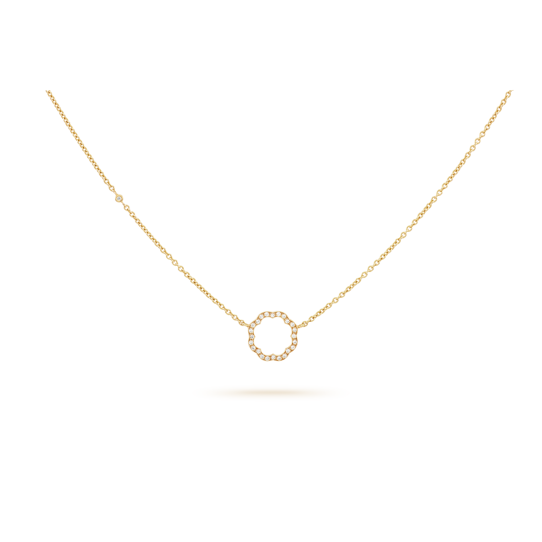 MIMOSA gold Pendant 25 Diamonds