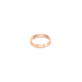 A rose gold L'éternel Band