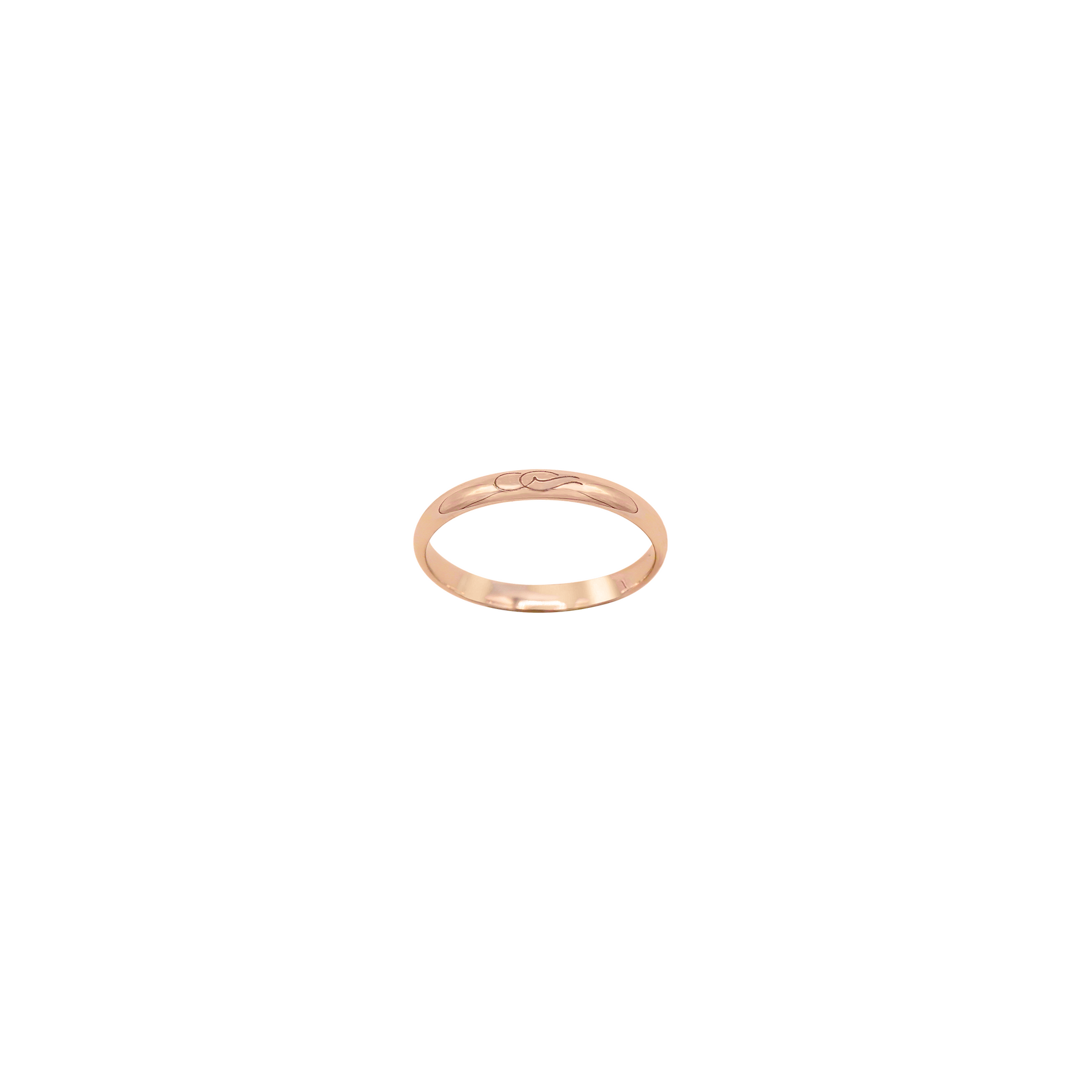 A rose gold L’éternelle Band