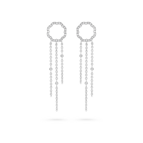 Arty MIMOSA white gold Earrings 54 Diamonds